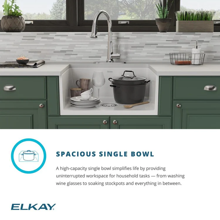 Kitchen Sink Fireclay 24.5 x 20 Inch Single Bowl Kit Apron Front with Faucet ADA White Farmhouse Rectangle Drain Location Center Depth 10-1/8 Inch - Frankwebs