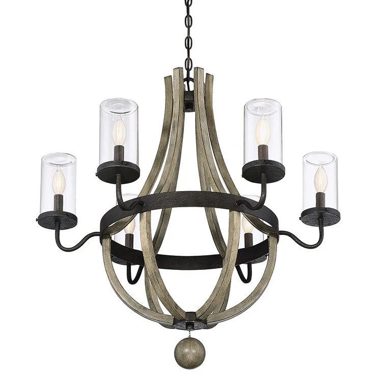 Eden Six-Light Outdoor Chandelier - Frankwebs