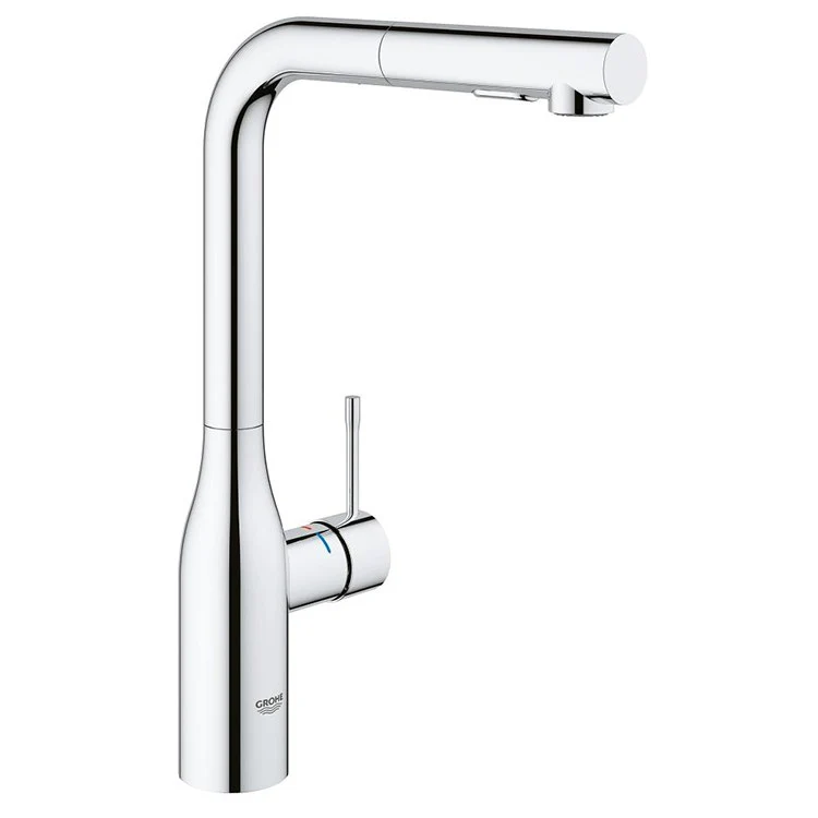 Essence Single Handle Pull-Out Kitchen Faucet - Frankwebs