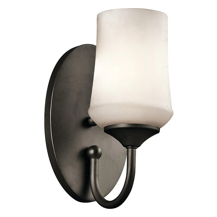 Aubrey Single-Light Bathroom Wall Sconce - Frankwebs