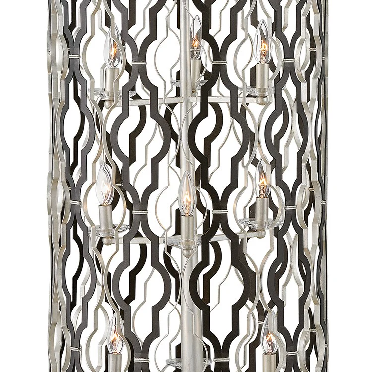 Portico Nine-Light Three-Tier Drum Chandelier - Frankwebs