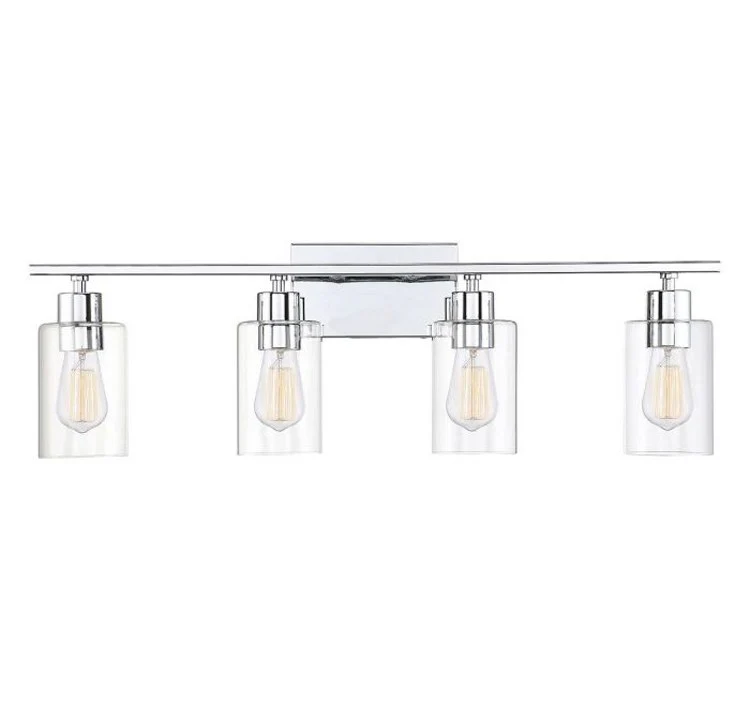 Lambert Four-Light Bathroom Vanity Fixture - Frankwebs