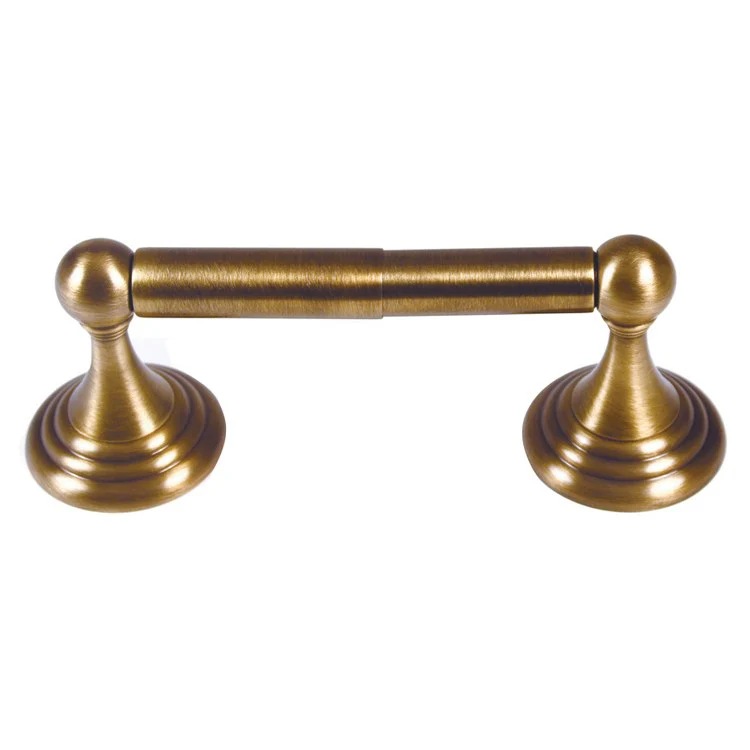 Toilet Paper Holder Embassy Bath Unlacquered Brass 6-1/4 to 8-3/4 Inch 3-1/4 Inch Wall Mount - Frankwebs