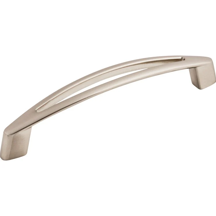 Pull Nouveau Verona D Handle for Decorative Hardware Brushed Satin Nickel Zinc Alloy 5-1/16 Inch 5-19/32 Inch Length - Frankwebs