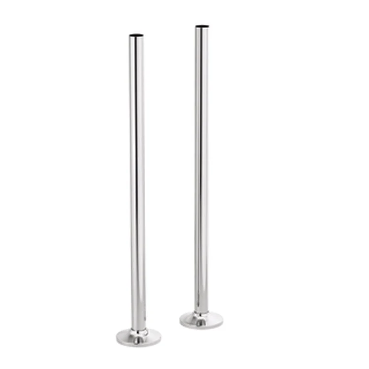 Tub Filler Union Kintsu Floor Mount Riser Brilliance Luxe Steel Brass for T70310-XXLHP Body Assembly and T7030X-XX Trim Kit 4-1/2 Inch - Frankwebs