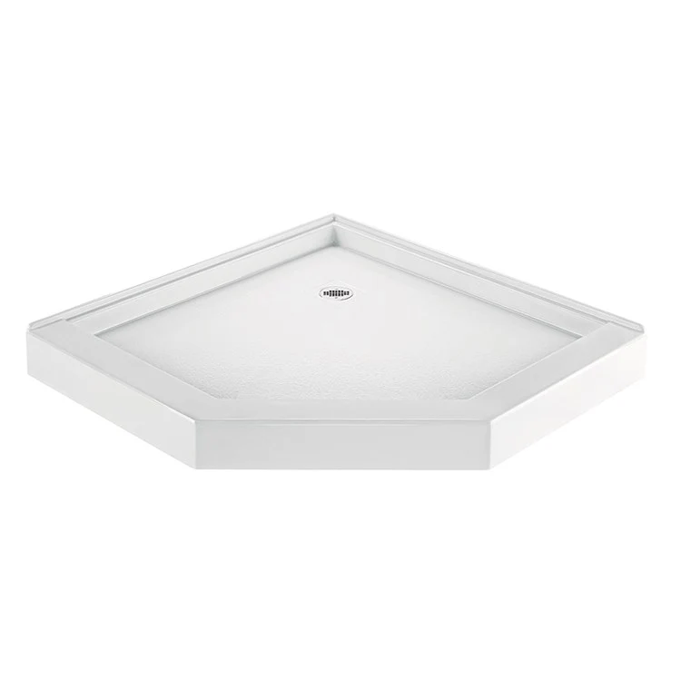 Shower Base Neo Angle White 38 x 38 Inch Acrylic - Frankwebs