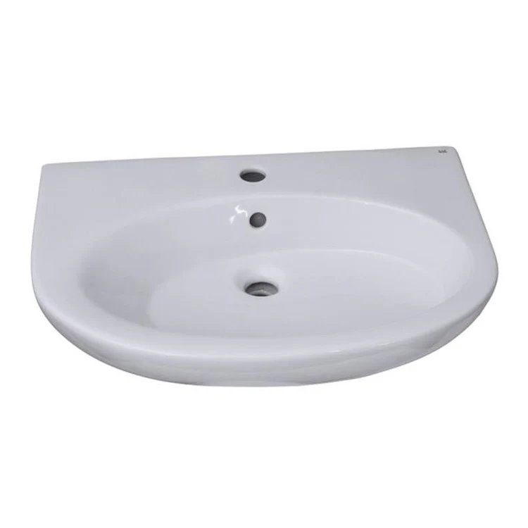 Pedestal Top Infinity 600 23-1/2 Inch White Vitreous China - Frankwebs