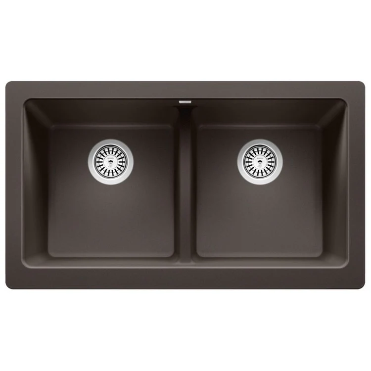 Kitchen Sink Vintera 33 x 19 Inch Double Bowl Cinder Apron Front Rectangle - Frankwebs