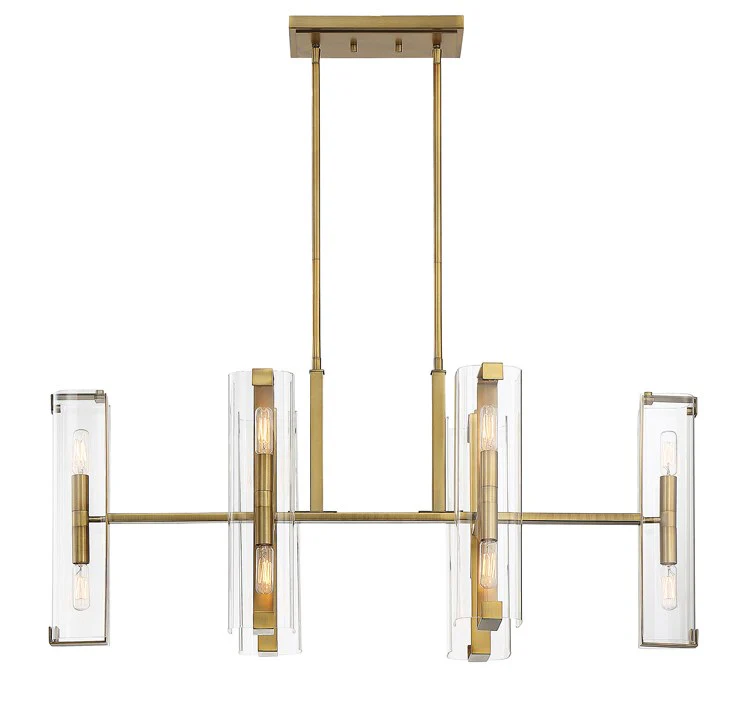 Winfield Twelve-Light Linear Chandelier - Frankwebs