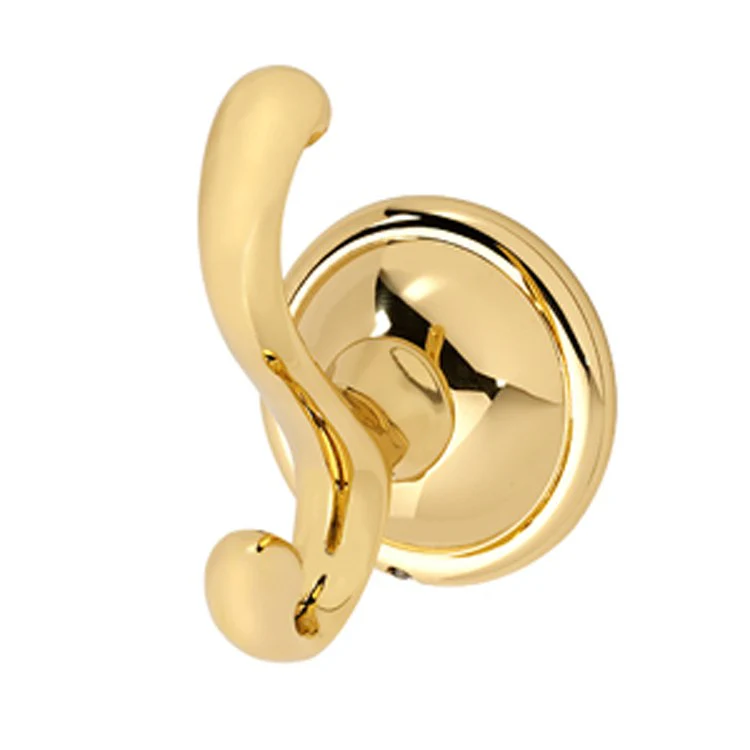Robe Hook Yale Bath Universal Polished Brass 4 Inch 3-3/4 Inch Wall Mount Brass - Frankwebs