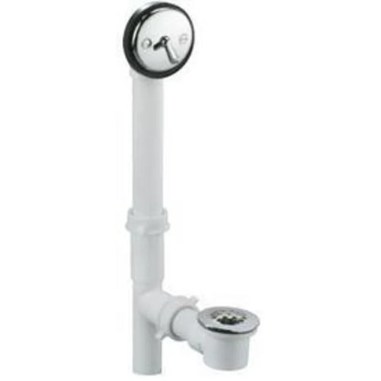 Waste and Overflow Assembly Heavy Duty Tubular Chrome Plated 1-1/2 Inch ABS - Frankwebs