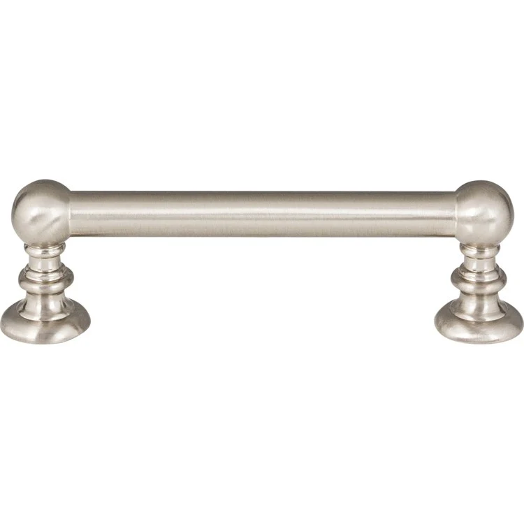 Drawer Pull Atlas Victoria Polished Nickel Zinc Alloy 3-3/4 Inch 4-5/8 x 7/8 Inch - Frankwebs