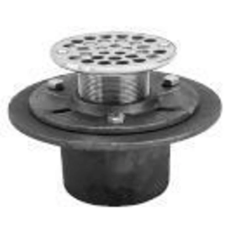 Shower Drain Adjustable 2 Inch IPS Chrome Plated Cast Iron - Frankwebs