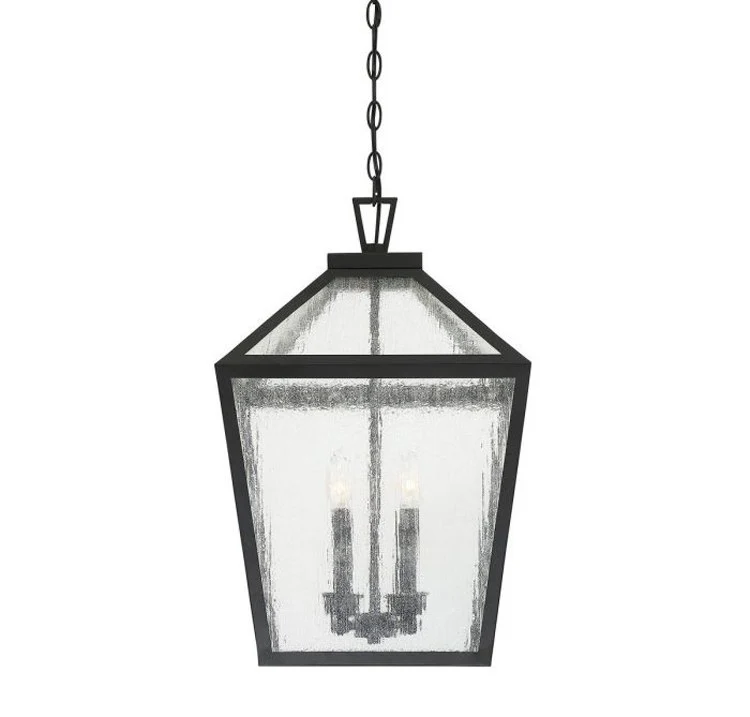 Woodstock Four-Light Outdoor Hanging Lantern - Frankwebs