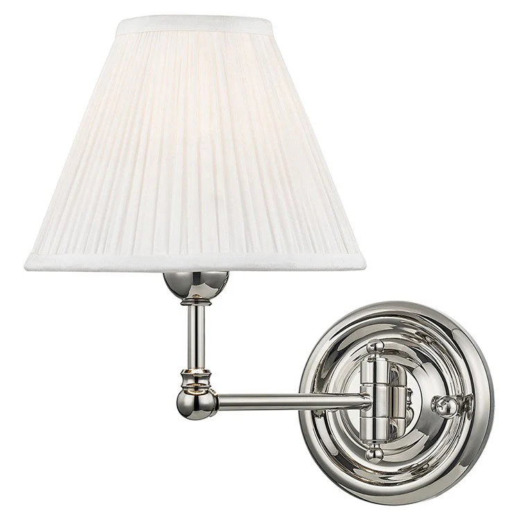 Classic No.1 Single-Light Swing Arm Wall Sconce by Mark D. Sikes - Frankwebs