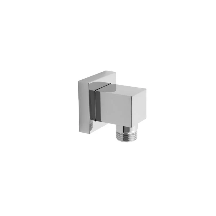 Supply Elbow Cubix Water Polished Chrome Brass for Cubix and Contemporary Style wall Bars and Handshower Holder - Frankwebs