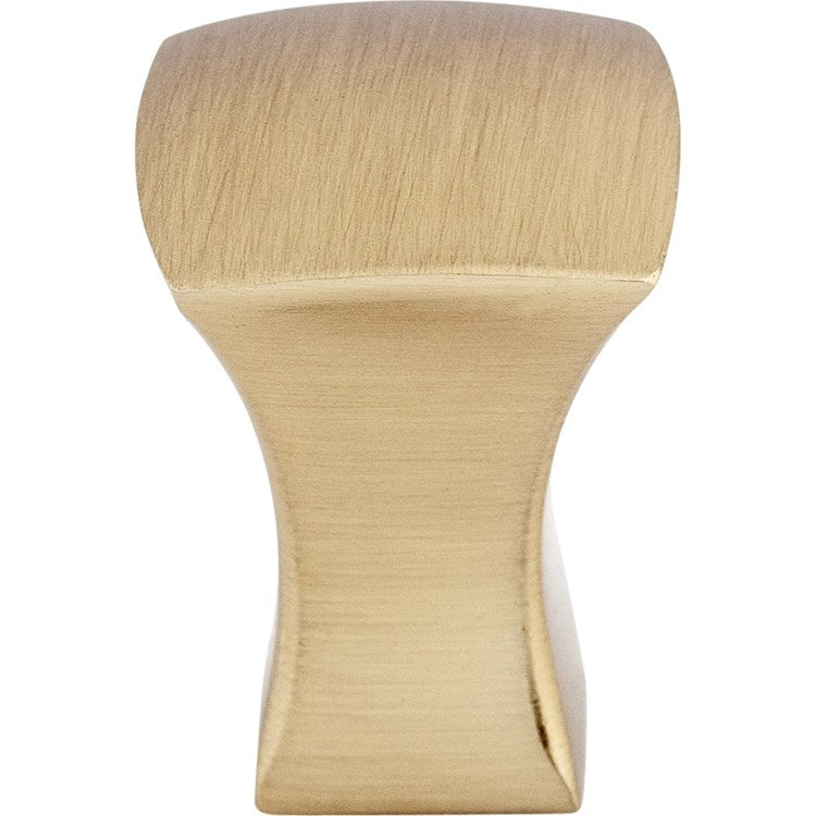 Knob Mercer Glacier Flat Black Zinc Alloy 3/4 Inch - Frankwebs