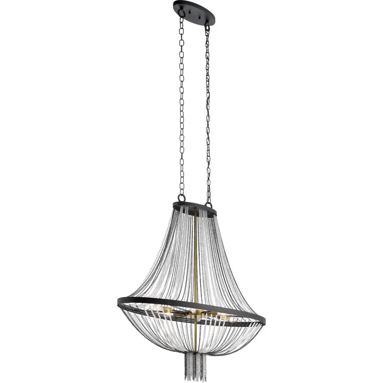 Alexia Six-Light Foyer Chandelier - Frankwebs