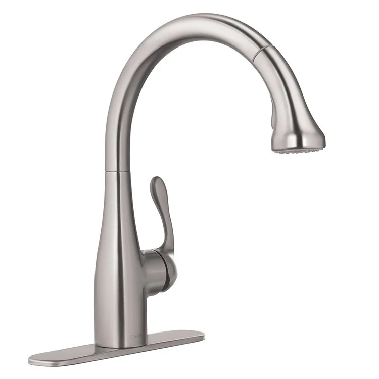 Allegro E Single Handle Pull Down Kitchen Faucet - Frankwebs