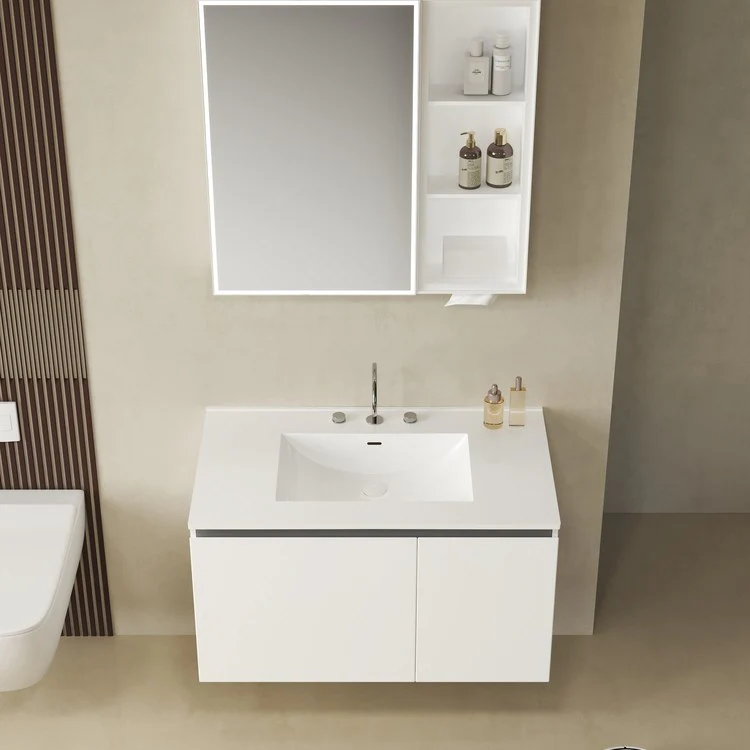 Vanity Top Ceramic Top 37 x 22 Inch White Ceramic 1 Hole 1-4/5 Centimeter - Frankwebs