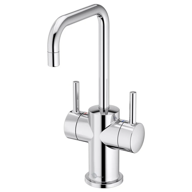 Water Dispenser Showroom Modern 3020 Instant 2 Lever ADA Mid Arc Swivel 360 DEG Chrome - Frankwebs