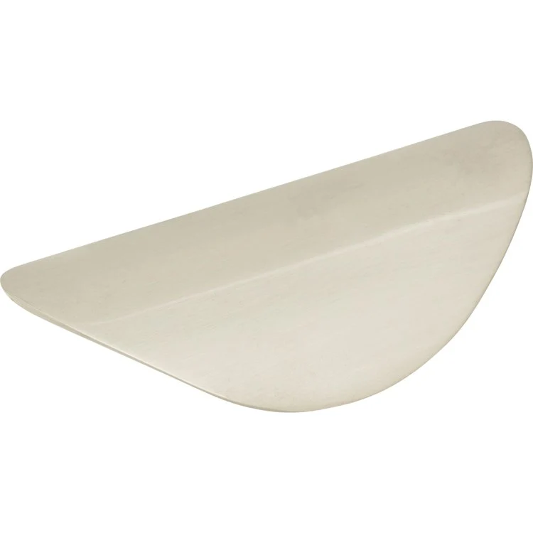 Drawer Pull Atlas Successi Solara Cup Brushed Nickel Zinc Alloy 1-1/4 Inch 3-3/8 x 1-5/16 Inch - Frankwebs