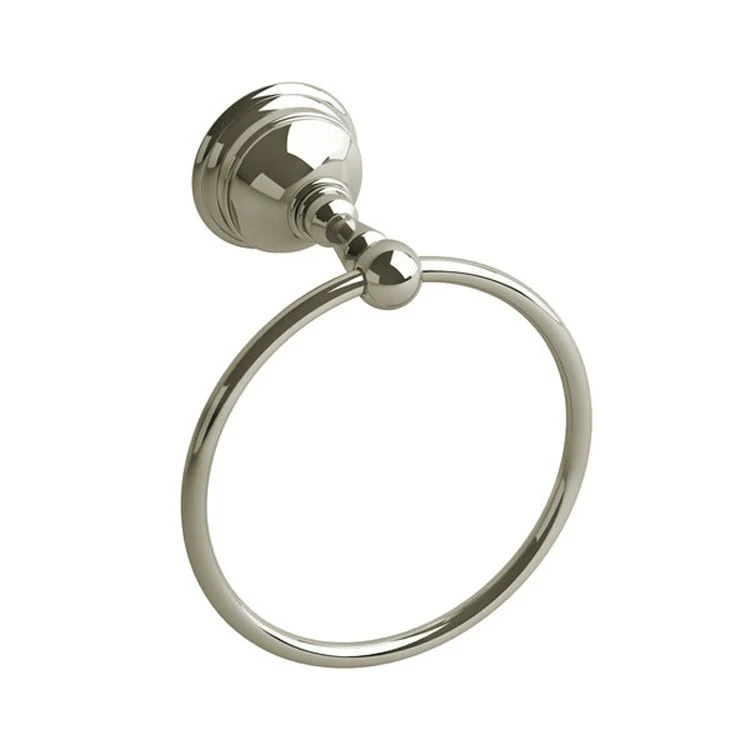 Towel Ring Retro Brushed Nickel Zinc 4-1/8 Inch - Frankwebs