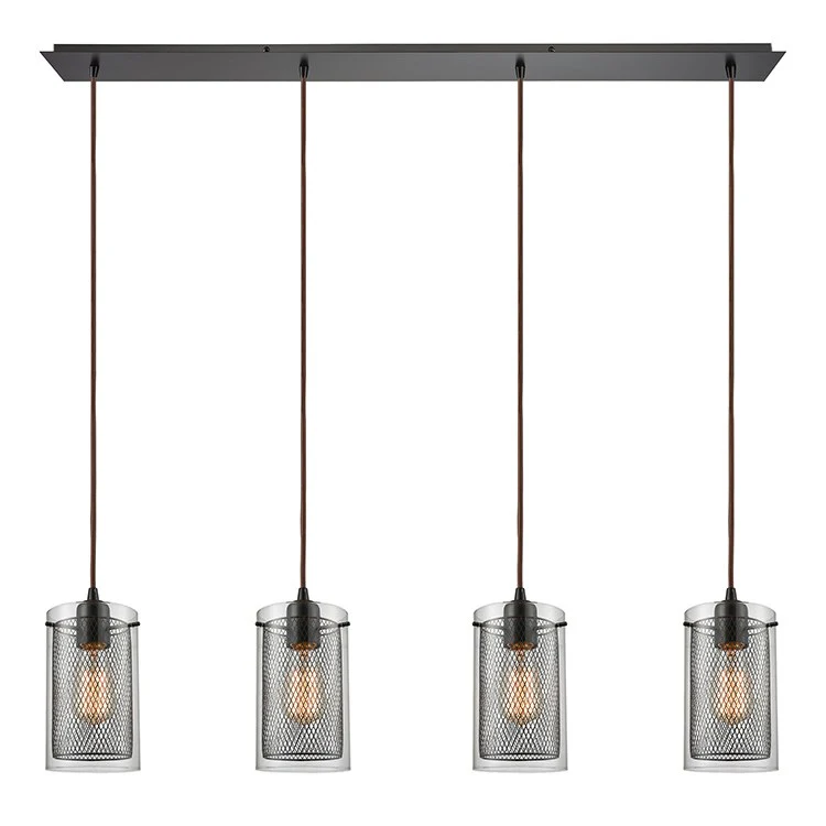 Brant Four-Light Linear Pendant - Frankwebs