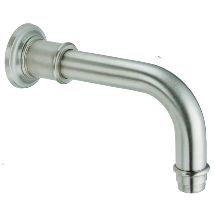 Tub Spout Miramar Deco Satin Nickel 6-1/2 Inch 16 Gallons per Minute Brass - Frankwebs