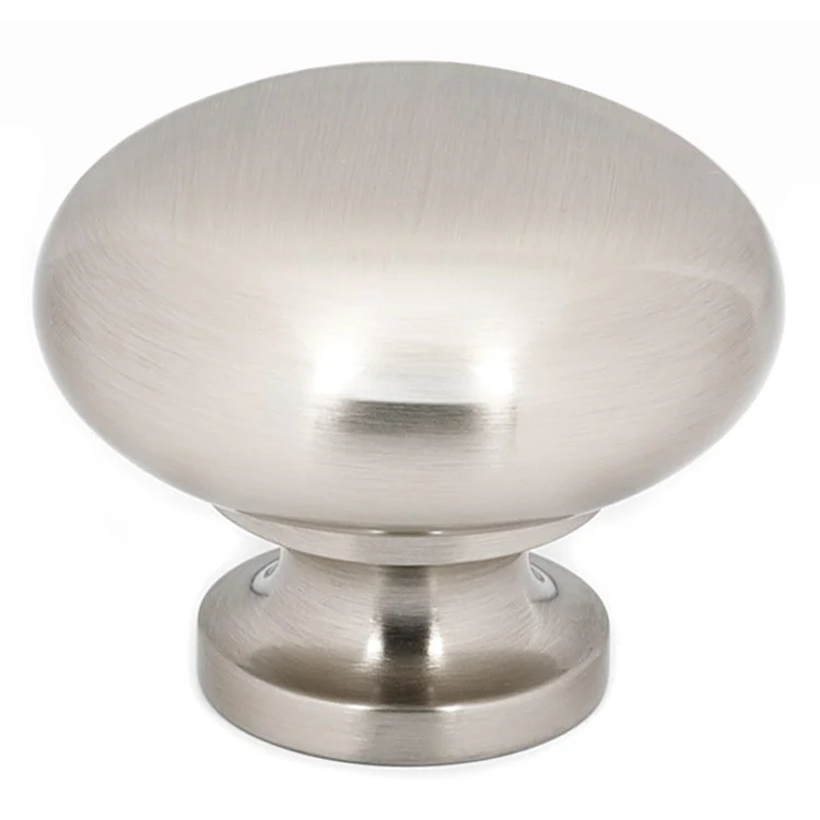 Knob VI Collection Round Polished Antique Brass 1-1/4 Inch 1-1/4 Inch 7/8 Inch - Frankwebs