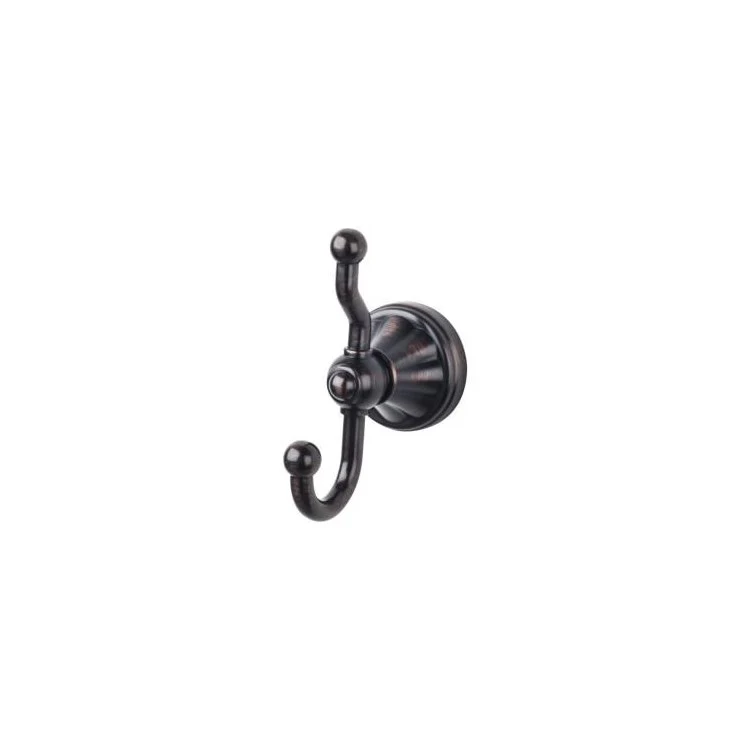 Hudson Double Robe Hook - Tuscan Bronze - Frankwebs