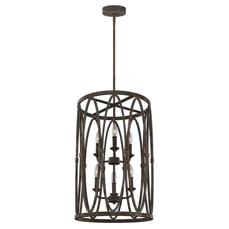 Patrice Six-Light Chandelier - Frankwebs