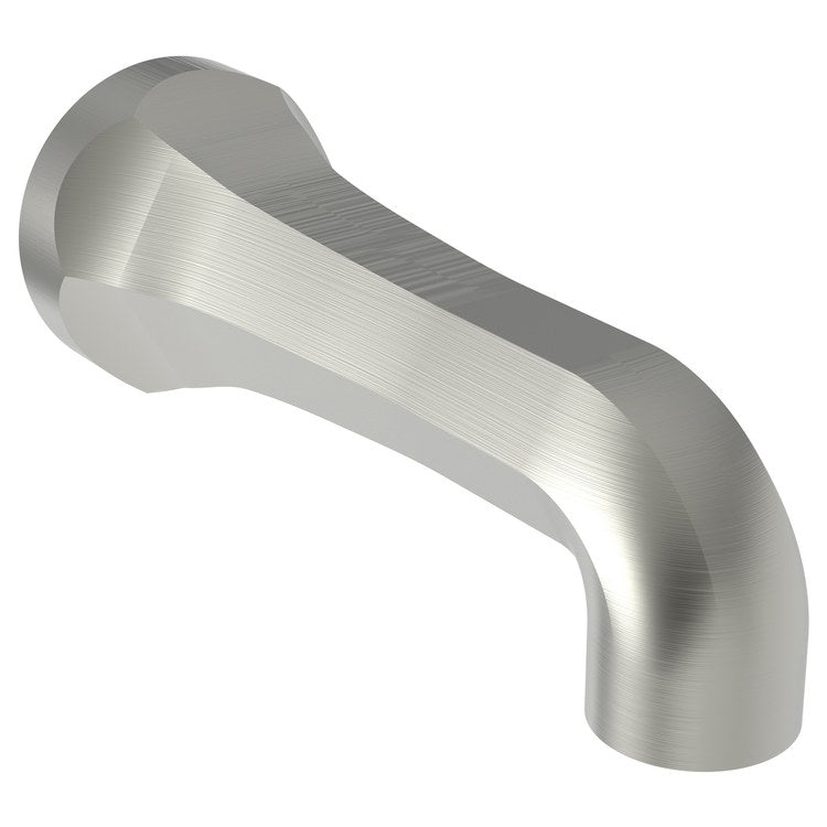 Tub Spout Less Diverter Satin Nickel PVD 7-5/9 Inch Brass - Frankwebs