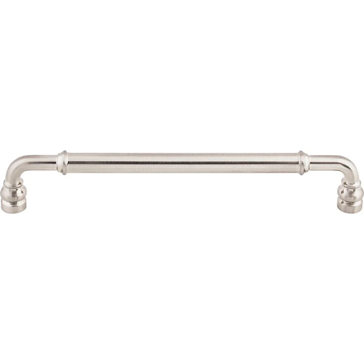 Pull Devon Brixton D Handle for Decorative Hardware Brushed Satin Nickel Zinc Alloy 7-9/16 Inch - Frankwebs