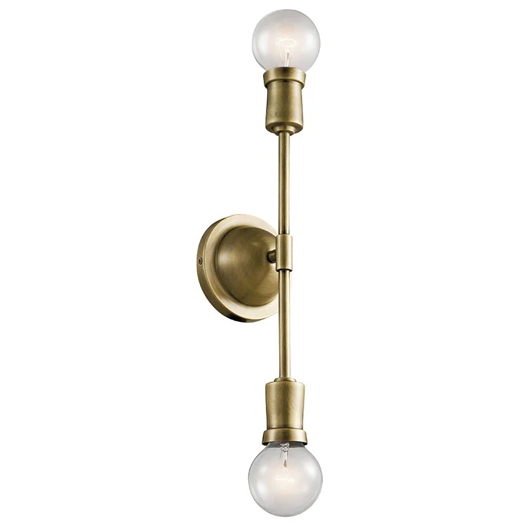 Armstrong Two-Light Bathroom Wall Sconce - Frankwebs