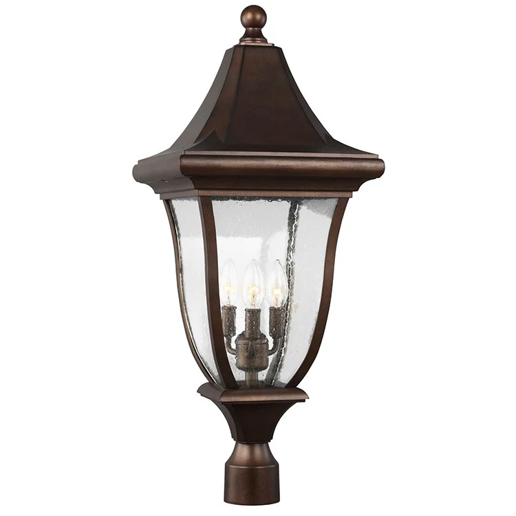Oakmont Three-Light Outdoor Post Lantern - Frankwebs