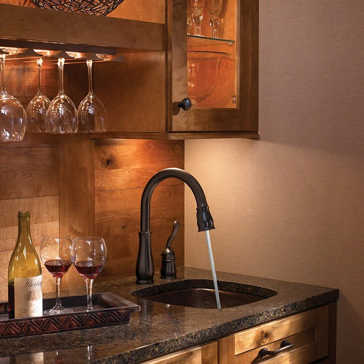 Leland Single Handle Pull Down Bar/Prep Faucet - Frankwebs