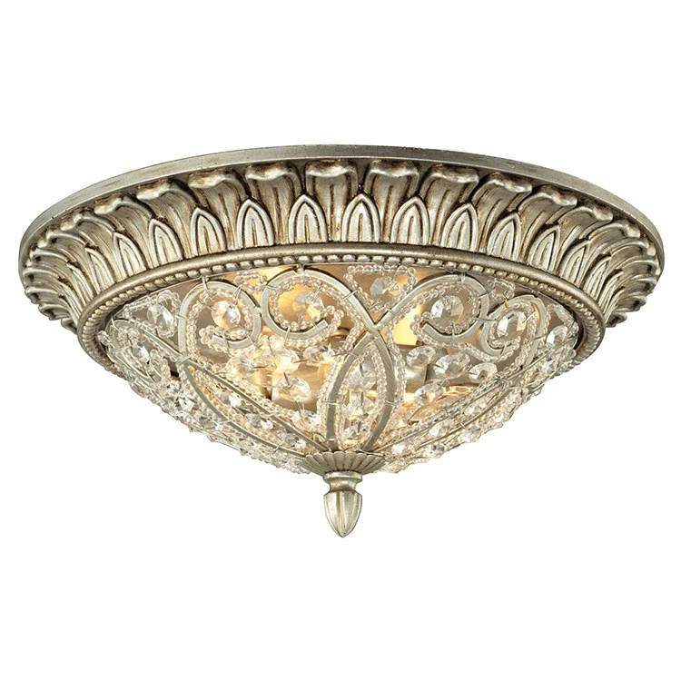 Andalusia Two-Light Flush Mount Ceiling Fixture - Frankwebs