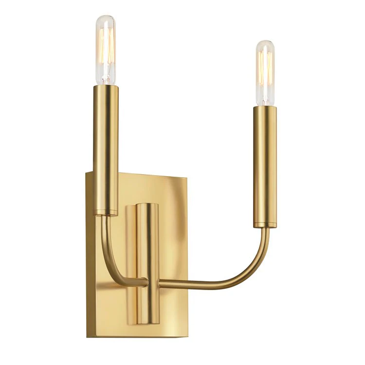 Brianna Two-Light Wall Sconce by Ellen - Frankwebs