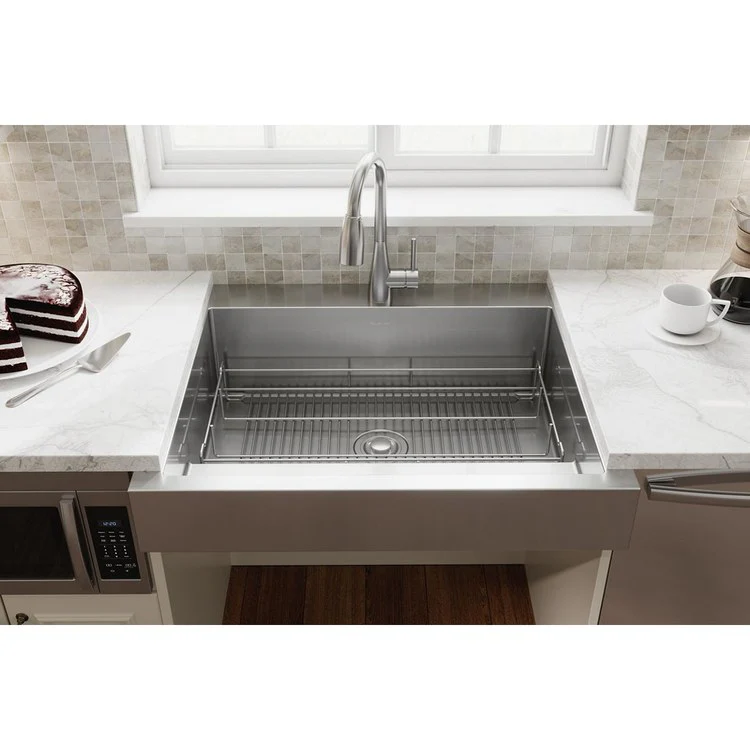 Sink Grid Dart Canyon Reversible Bottom Grid 27.5 x 13 Inch Stainless Steel for Fits Bowl Size 25-7/8x14-3/8 Inch - Frankwebs