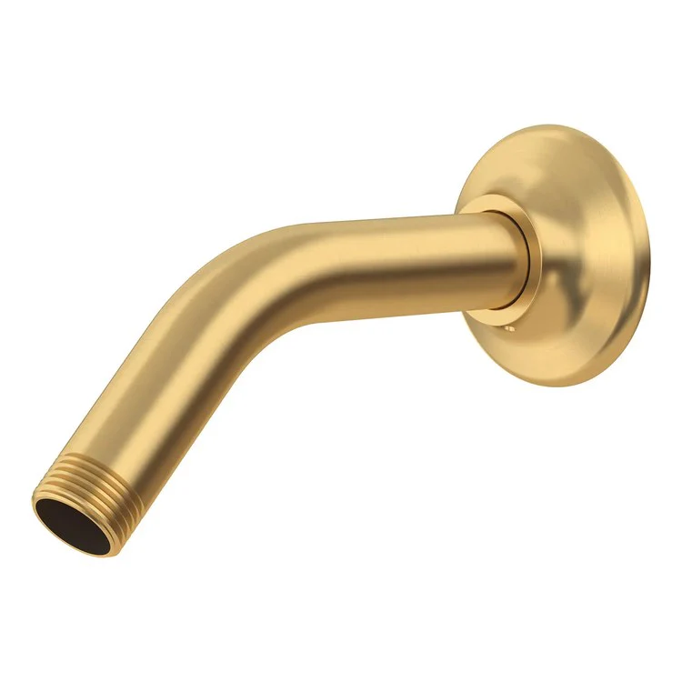 Shower Arm Standard with Escutcheon Brushed Cool Sunrise 1/2 IN NPT Metal Wall Mount - Frankwebs