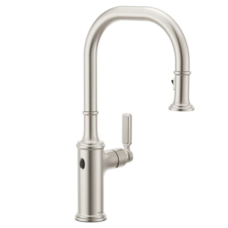 Kitchen Faucet Smyth 1 Lever ADA Spot Resist Stainless High Arc 1/3 Hole MotionSense Wave 1.5 Gallons per Minute - Frankwebs