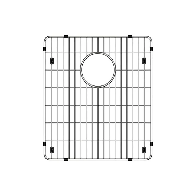 Sink Grid Crosstown Bottom Grid 13.5 x 15.5 Inch Polished Stainless Steel - Frankwebs