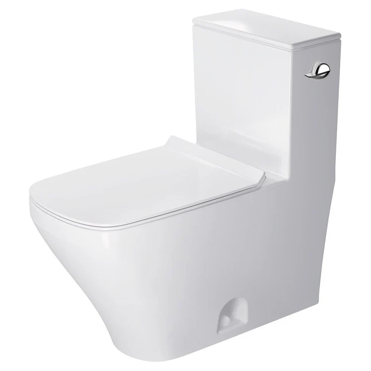 Toilet Durastyle 1PC White Elongated WaterSense/cCPU Listed 1.28 Gallons per Minute Right Hand - Frankwebs