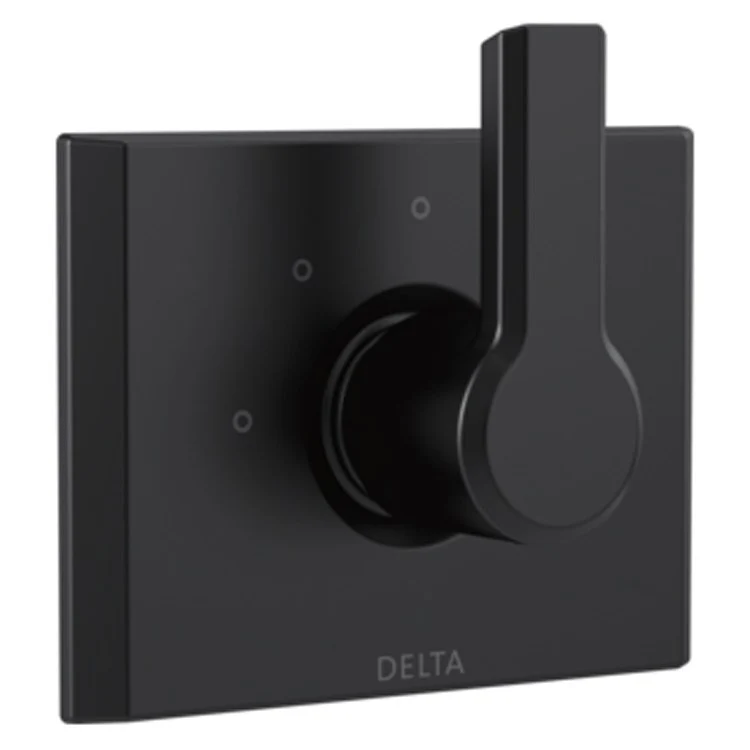Diverter Trim Pivotal 3 Function 2 Port Matte Black 1 Lever ADA - Frankwebs