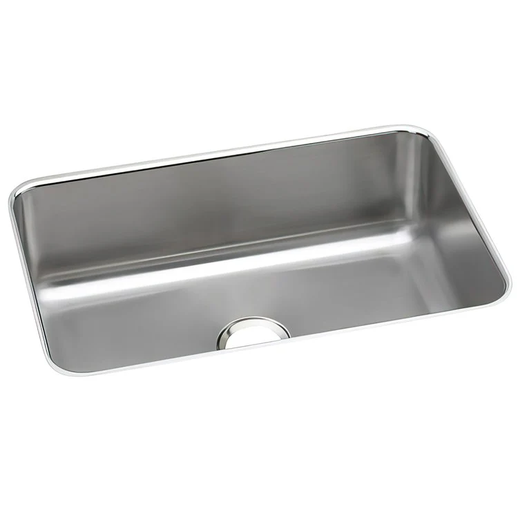 Kitchen Sink Dayton 26.5 x 18.5 Inch Single Bowl Soft Satin Undermount - Frankwebs