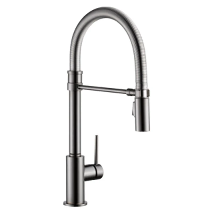 Trinsic Pro Single Handle Pull-Down Spring Spout Kitchen Faucet - Frankwebs