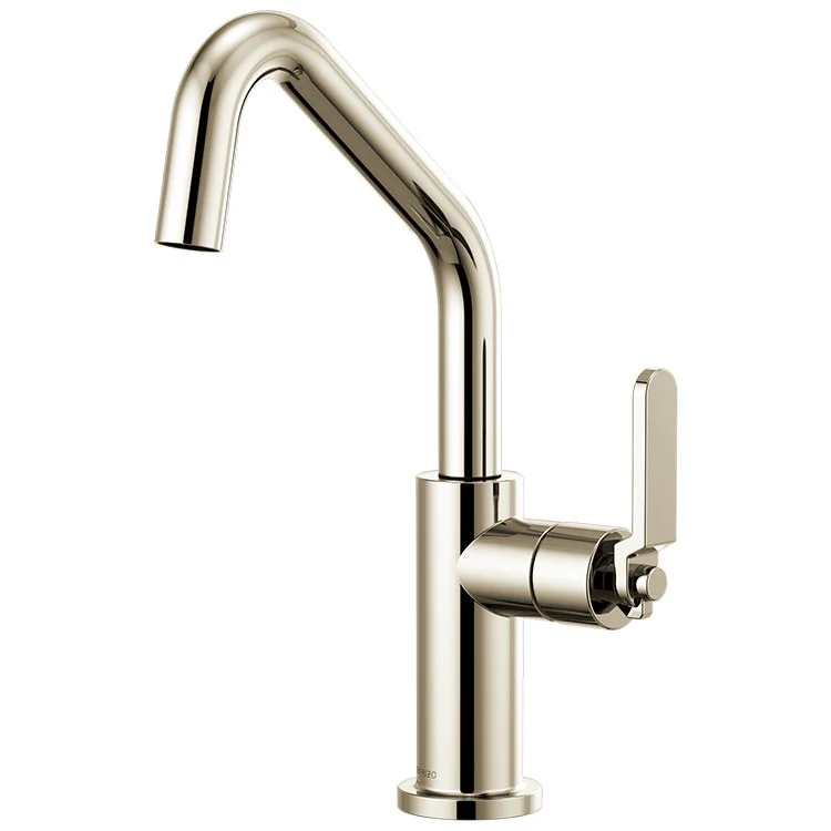 Litze Single Handle Bar Faucet with Angled Spout/Industrial Handle - Frankwebs