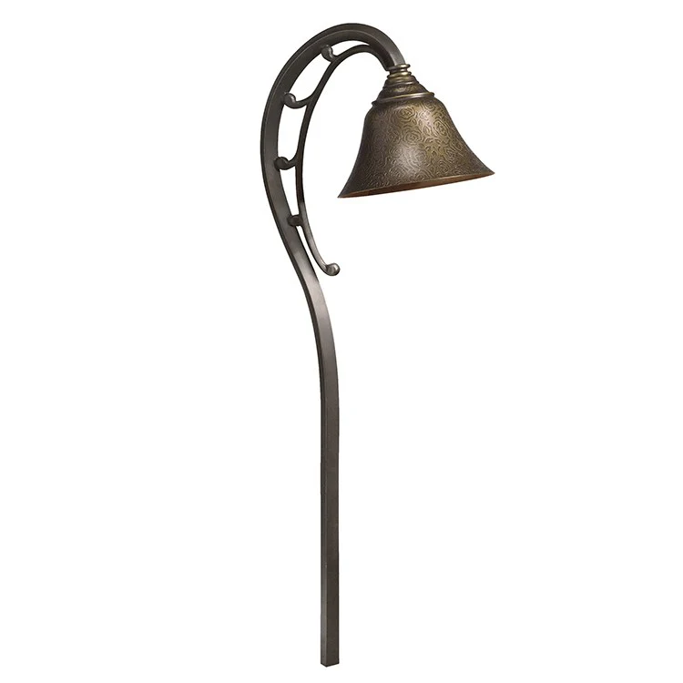 Crook Neck Bell-Shaped Single-Light 12-Volt Path Landscape Light - Frankwebs