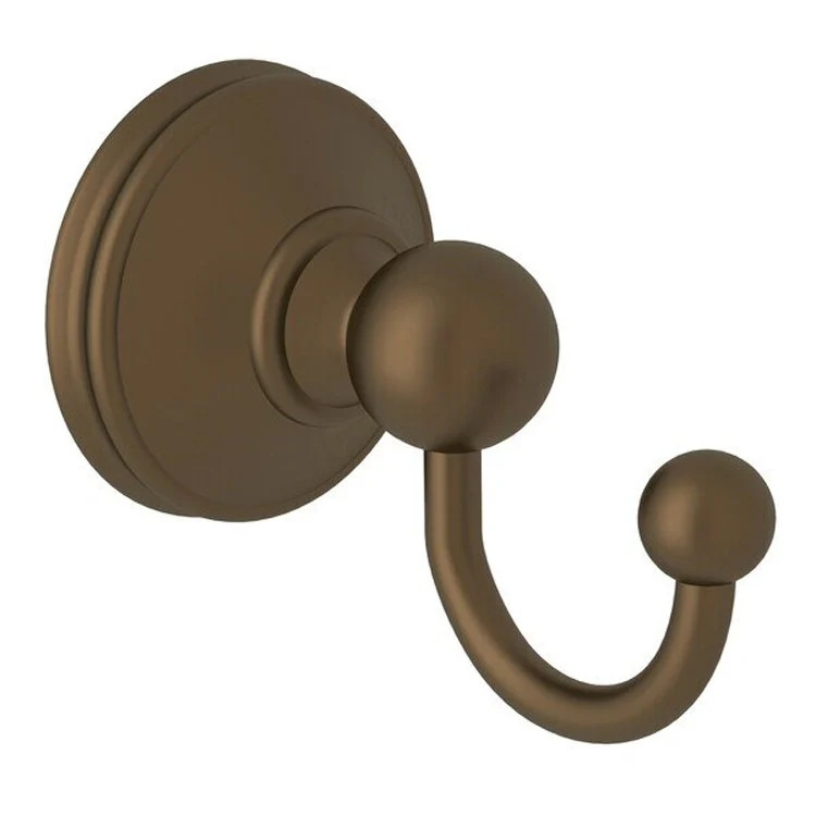 Robe Hook Georgian Era Single English Gold 2 Inch 2-3/4 Inch Wall Mount Brass - Frankwebs
